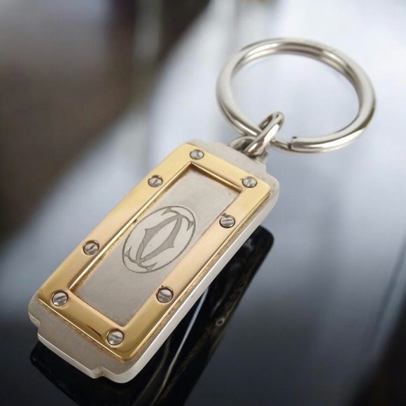 Cartier Must Line Signature Keyring/Bag Charm 😍